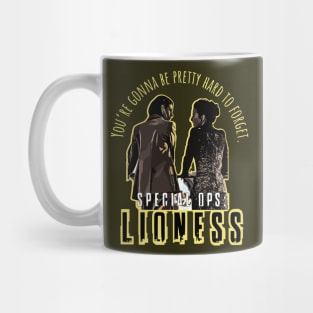 Special Ops: Lioness -  Your pretty hard to forget Mug